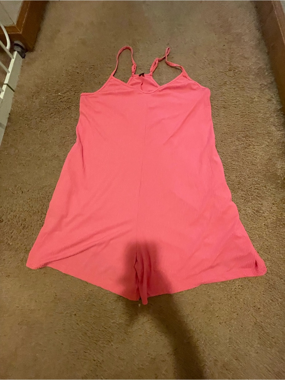 SHEIN Curve pink romper Size 1XL